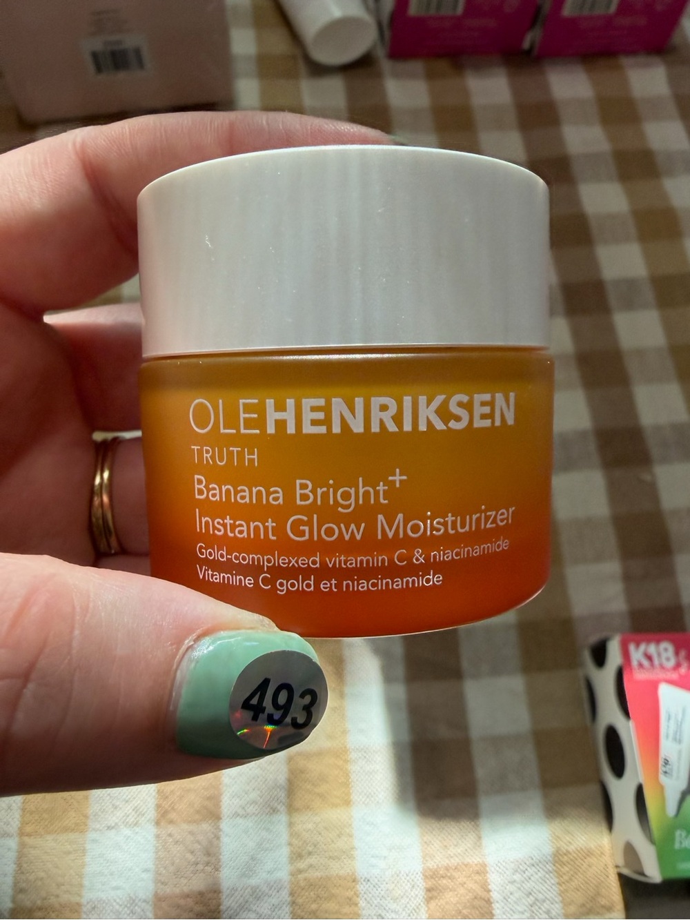 Ole Henriksen Banana Bright+ Instant Glow Moisturizer - Orange, White